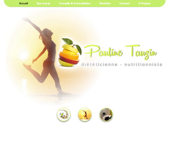 Website - Pauline Tauzin - 2013